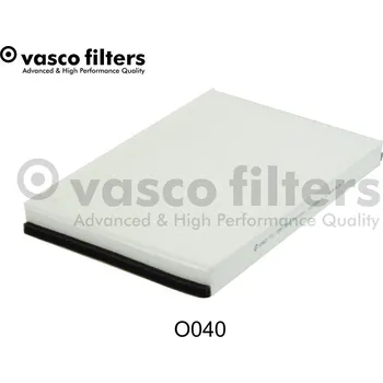 Ventilátor topení a klimatizace Filtr, vzduch v interiéru VASCO O040