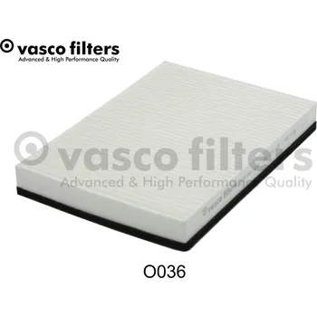 Ventilátor topení a klimatizace Filtr, vzduch v interiéru VASCO O036