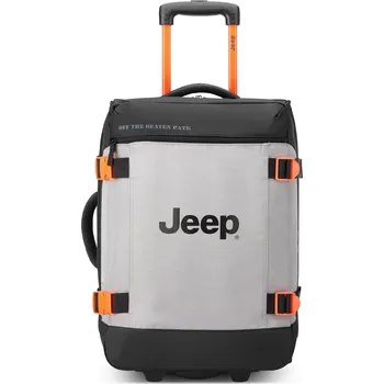 Cestovní taška Cestovní taška na kolečkách Delsey X JEEP JS007C 55 cm 374021011 - šedá 37 l