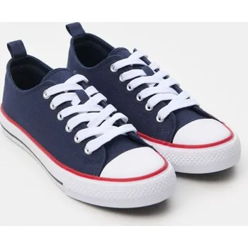 Pánské tenisky Sinsay - Plátěné tenisky - námořnická modrá - 180FG-59X - 180FG-59X-27