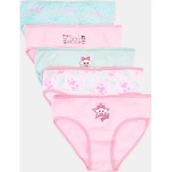 Dívčí spodní prádlo Sinsay - Sada 5 kalhotek L.O.L Surprise - vícebarevná - 419DS-MLC - 419DS-MLC-U15