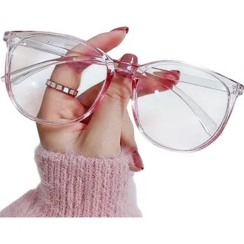 Pouzdro na brýle Brýle proti modrému světlu BL 37895 Růžová/Transparentní