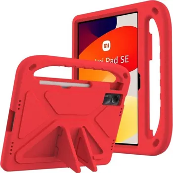 Pouzdro na tablet Pouzdro FunColor, Xiaomi Redmi Pad SE, červené