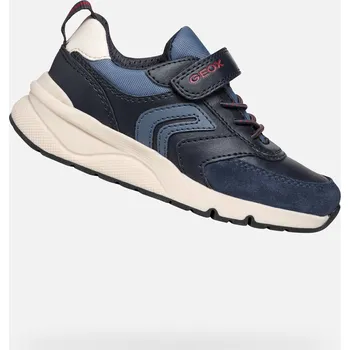Chlapecká obuv Geox Chlapecké Tmavě modré chlapecké tenisky Geox Rooner Boy Modrá 33 (2512319)