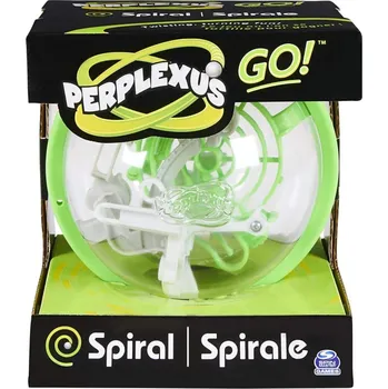 Hlavolam SPIN MASTER Perplexus Go! 3D labyrint Spiral - 30 překážek