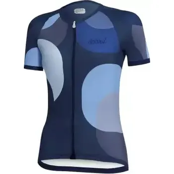 cyklistický dres Dotout Camou dámský dres krátký rukáv Blue vel. L
