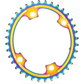 Převodník na kolo Absolute Black OVAL Road 2X 110/4BCD OVAL převodník pro 9100/8000 rainbow 34 zubů