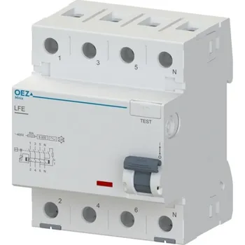 Proudový chránič Proud.chr.LFE-80-4-030AC 6kA 42398 OEZ s.r.o. 15-20-099-42398