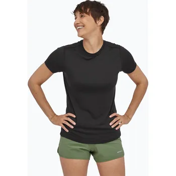 Dámské tričko Dámské tričko Patagonia Cap Cool Merino Blend black