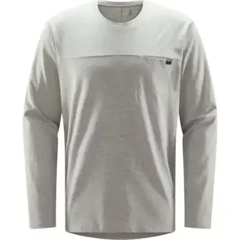 Pánské tričko Haglöfs Curious LS pánské triko dlouhý rukáv šedá vel. XL