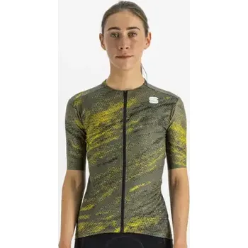 Cyklistické oblečení Sportful Cliff supergiara dámský dres krátký rukáv beetle vel. S