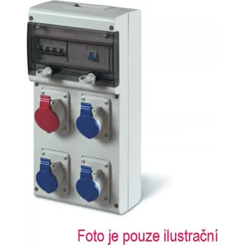 Rozvaděč Rozv.32A+16A-2x230/5p 632.3122-111 SCAME-CZ,s.r.o. 09-06-061-03125