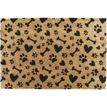 Rohožka z kokosového vlákna 40x60 cm Paws and Bones – Artsy Doormats ID_1708680