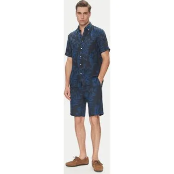 Tommy Hilfiger Košile Tropical MW0MW38586 Tmavomodrá Regular Fit L