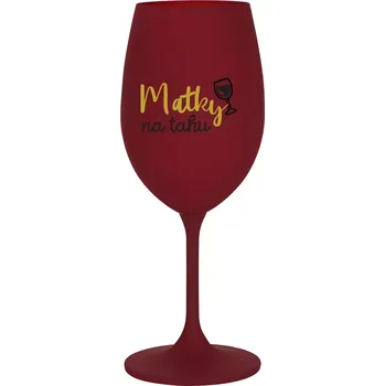 Sklenice MATKY NA TAHU - bordó sklenice na víno 350 ml