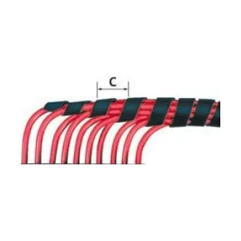 Spirál.pásek PE22BK 25-100 819-022 Klauke z. Nitsch s.r.o 41-12-019-10440