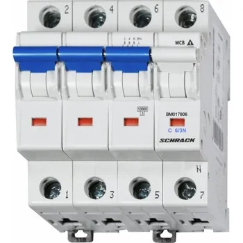 Jistič Jistič C 6A/3N/C BM017806 SCH fgFORTE s.r.o. 15-10-097-12060