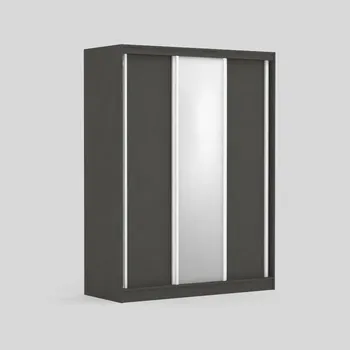 Šatní skříň Skříň Rea Atlanta 2 150cm - Skříň třídvéřová se zrcadlem