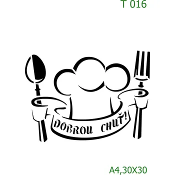 Šablona T 016 - A4 , Nelepící folie