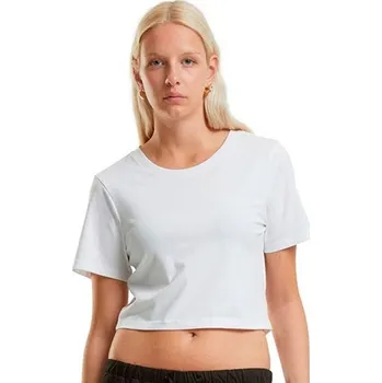 New Morning Studios Dámský crop top NM006 White XL