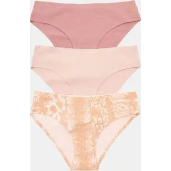 Kalhotky Sinsay - Sada 3 kusů kalhotek - vícebarevná - 631AP-MLC - 631AP-MLC-XL