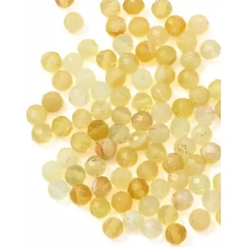 Šperk Opál žlutý broušený 3mm (1ks)