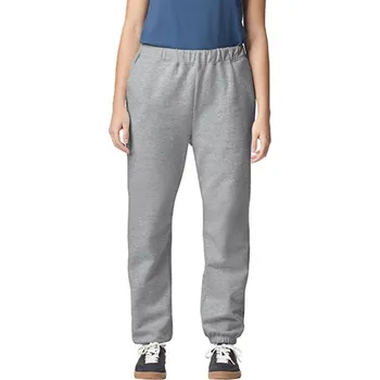 Pánské kalhoty Gildan Pánské tepláky GSF100 Sport Grey (Heather) M