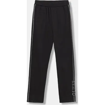 Chlapecké kalhoty Dětské bavlněné tepláky Guess J5YQ12.KA6R4.9BYA černá 99X, vel. 136-146