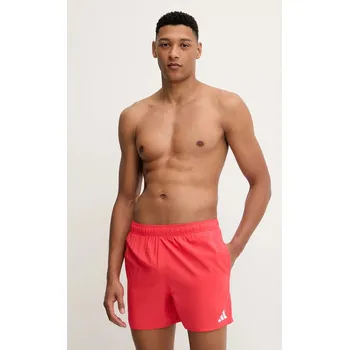 Plavkové šortky adidas Performance červená barva, JD6842 33X, vel. XXL