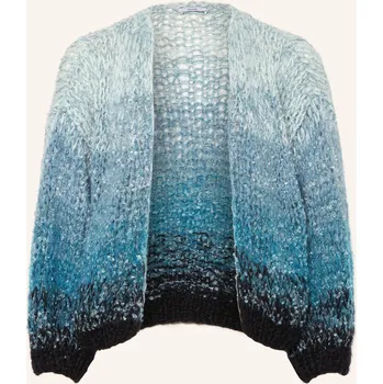 Dámský svetr Maiami Dámský Úpletový Kardigan S Mohérem, petrolejová /...