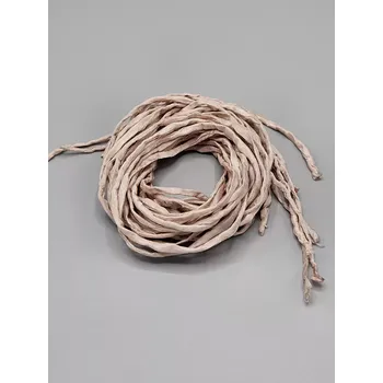 Řetízek Hedvábná šňůrka světlé latte