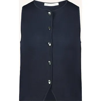 Dámská vesta Betty&Co Dámská Pletená Vesta, tmavě modrá, 40
