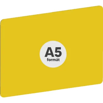 Psací podložka Modelovací podložka na stůl A5 žlutá