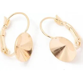 Náušnice EU Náušnice Rivoli 10mm chirurgická ocel rose gold