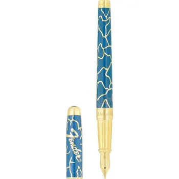 Kancelář S.T. DUPONT - FENDER - Line D LARGE ETERNITY Blue - Plnící pero