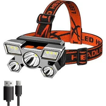 Čelovka čelovka, usb kabel.