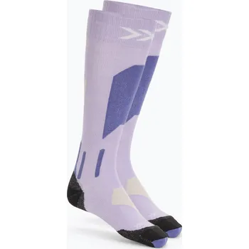 Pánské termo ponožky Lyžařské ponožky X-Socks Ski Discover Merino Otc muted lavander/light sand