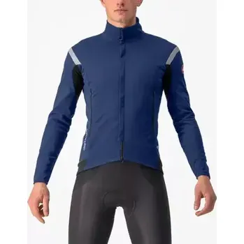 Pánská větrovka Castelli Perfetto RoS 2 pánská bunda Belgian Blue vel. M