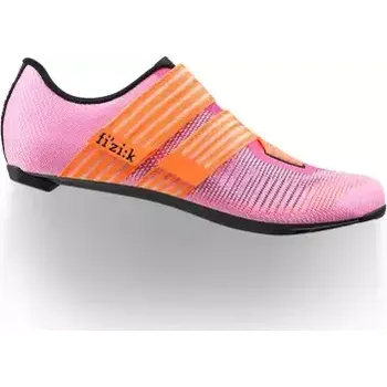 Pánské cyklistické tretry Fizik Vento Powerstrap Aerowave R2 silniční pánské tretry Coral/Orange vel. 44
