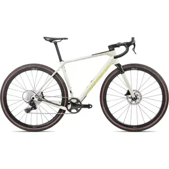 Silniční kolo Orbea Terra M22TEAM 1X gravel kolo Ivory White/Spicy Lime vel. L