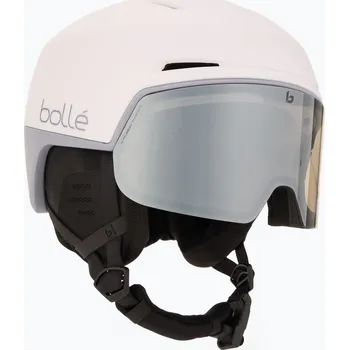 Lyžařská helma Bollé X-Fusion white lilac matte/photochromic gun