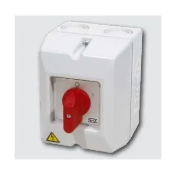 vypínač Spínač S 16 JPD 1106 A6 skříňP54 01 SEZ ČESKÁ REPUBLIKA a.s. 11-02-070-20806