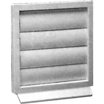 Domácí ventilátor Žaluziová klapka PER 100W Elektrodesign ventilátory 53-14-466-95213