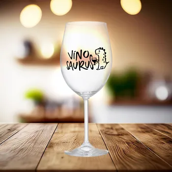 Sklenice VÍNOSAURUS - čirá sklenice na víno 350 ml