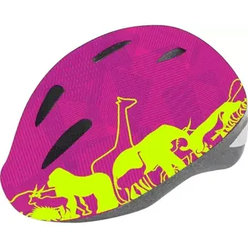 Sportovní chránič Force Fun Animals dětská přilba fluo/růžová vel. S (48-54cm)