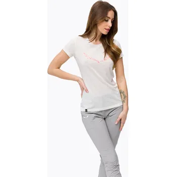 Oblečení a móda Dámské trekové tričko Salewa Solid Dry white 00-0000027019