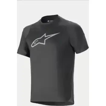 cyklistický dres Alpinestars A-Dura Dri Oscar pánský dres krátký rukáv Black Reflective vel. M