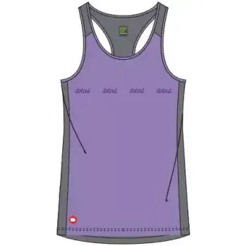 cyklistický dres Dotout Oxygen dámský dres bez rukávu Lilac vel. S