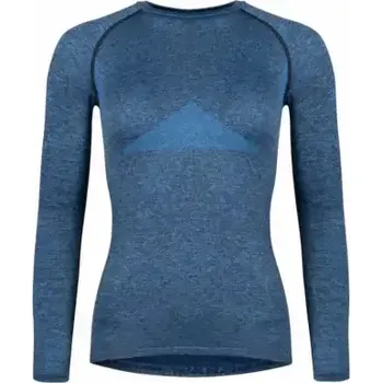 Dámské termoprádlo Force Soft Lady dámské funkční triko dlouhý rukáv modrá vel. XL-XXL