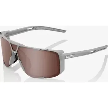 100% Eastcraft brýle Soft Tact Cool Grey/HiPER Crimson Silver Mirror Lens